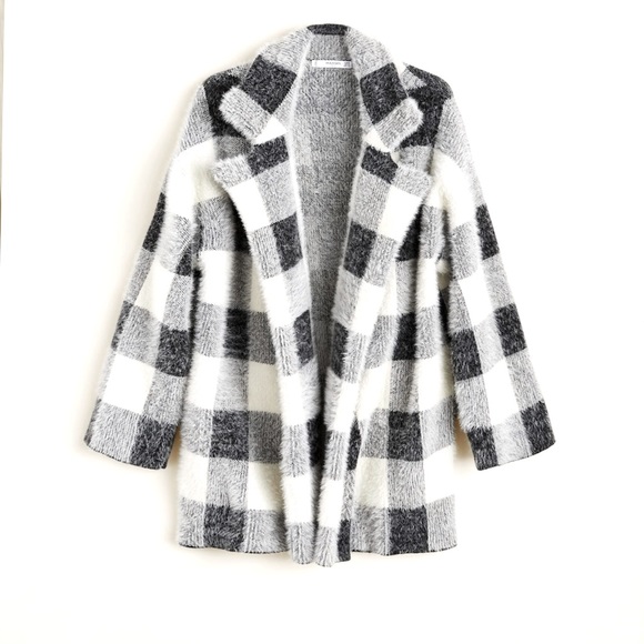 Mango Jackets & Blazers - NWT MANGO Fuzzy cardigan jacket winter coat